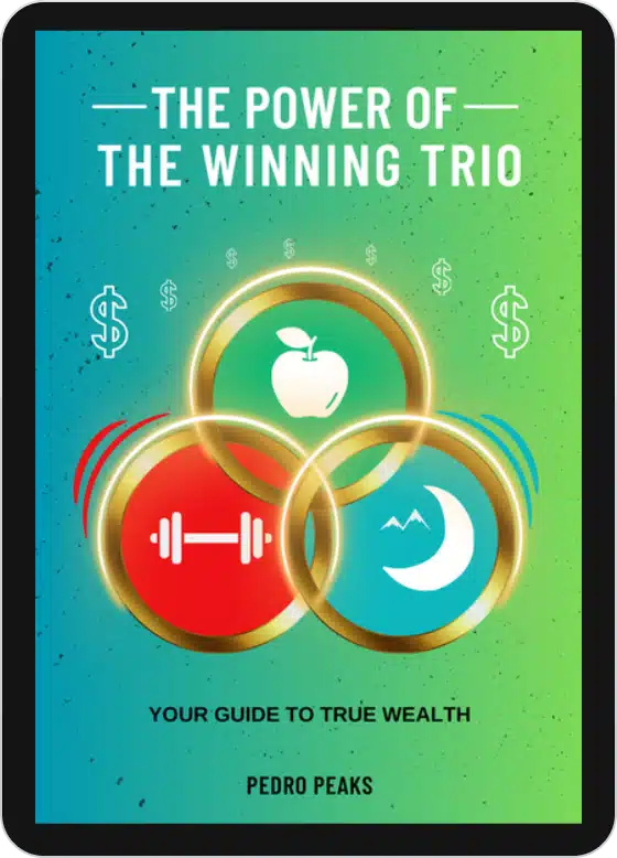The power of the winning trio : sport, nutrition, sleep - your guide to true wealth