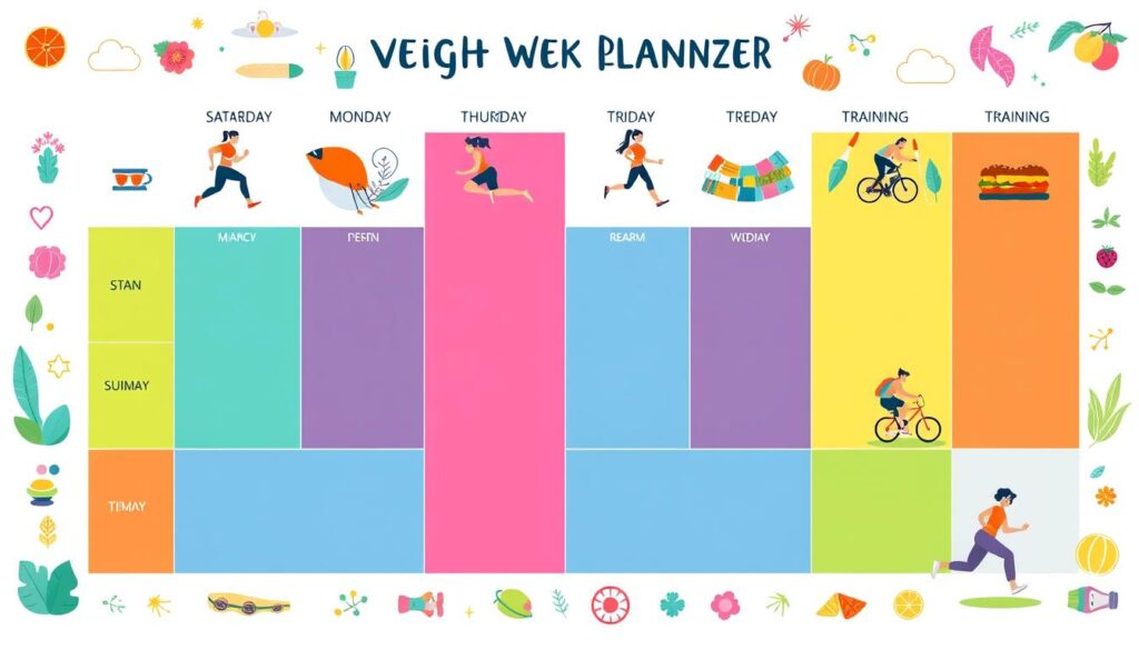 7-day weight loss workout schedule