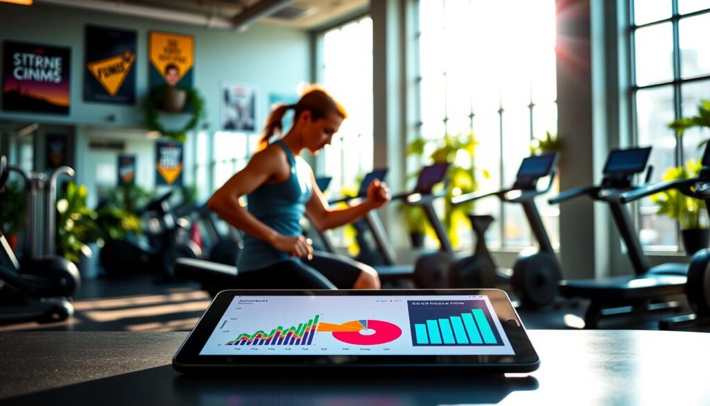 Fitness motivation through progress tracking