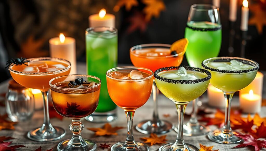 halloween cocktail presentation ideas