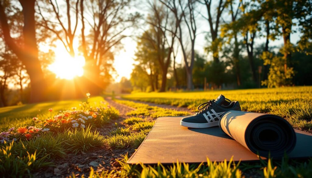 starting an exercise routine for depression