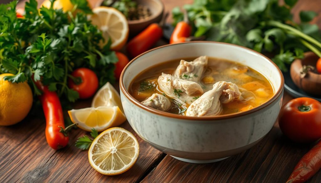 chicken soup for healing
