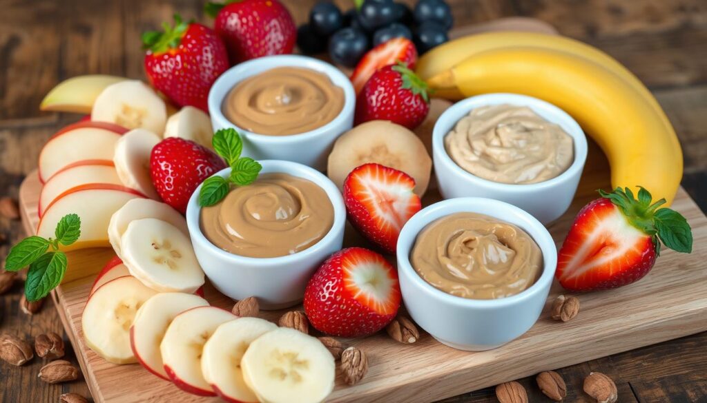 fruit and nut butter snacks